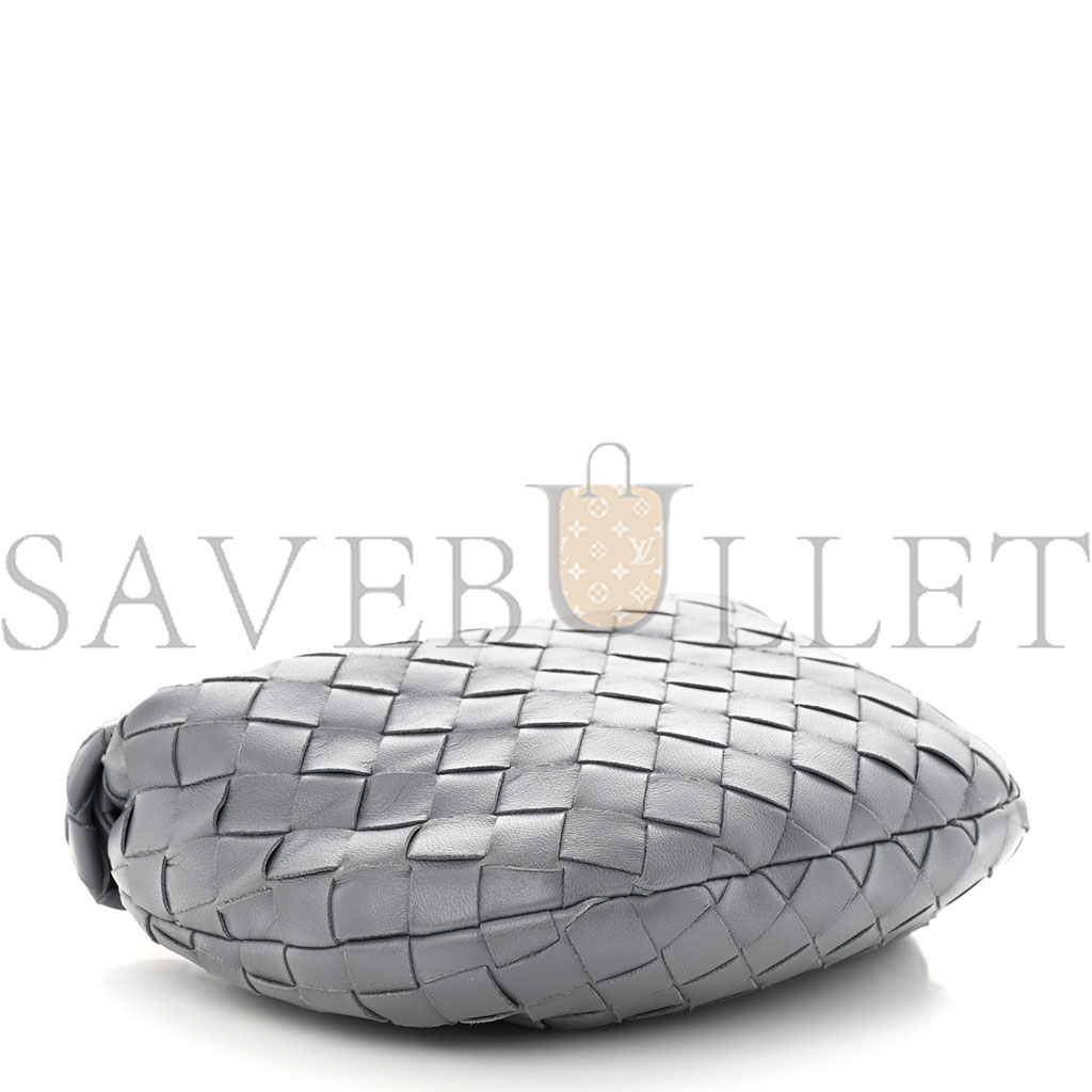 BOTTEGA VENETA NAPPA INTRECCIATO MINI JODIE THUNDER (25*14*8cm) BOTTEGA VENETA NAPPA INTRECCIATO MINI JODIE THUNDER (25*14*8cm)